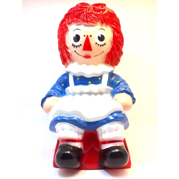 vintage Raggedy Ann Bank Bobbs Merrill Co. - Picture 1 of 7